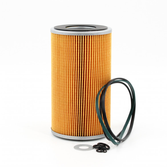 Holm L20-0201-HOL Heavy duty replacement Oil Filter Element with O-Rings - Replaces Hitachi 4147000